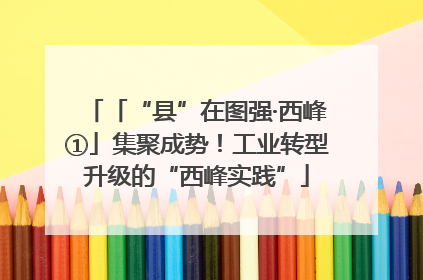 「“县”在图强·西峰①」集聚成势！工业转型升级的“西峰实践”