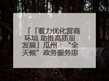 「着力优化营商环境 助推高质量发展」瓜州：“全天候”政务服务惠企便民