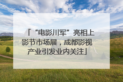 “电影川军”亮相上影节市场展，成都影视产业引发业内关注