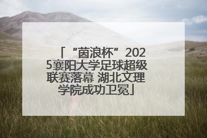 “茵浪杯”2025襄阳大学足球超级联赛落幕 湖北文理学院成功卫冕