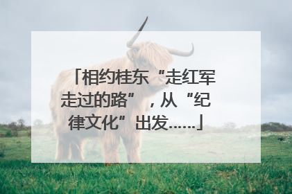 相约桂东“走红军走过的路”，从“纪律文化”出发……
