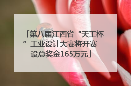 第八届江西省“天工杯”工业设计大赛将开赛 设总奖金165万元