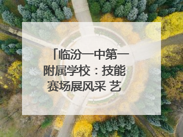 临汾一中第一附属学校：技能赛场展风采 艺体育人谱新篇