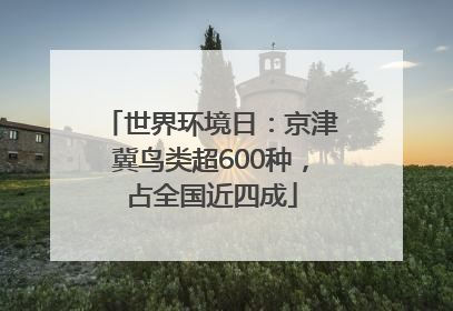 世界环境日：京津冀鸟类超600种，占全国近四成