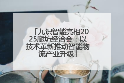 九识智能亮相2025廊坊经洽会：以技术革新推动智能物流产业升级