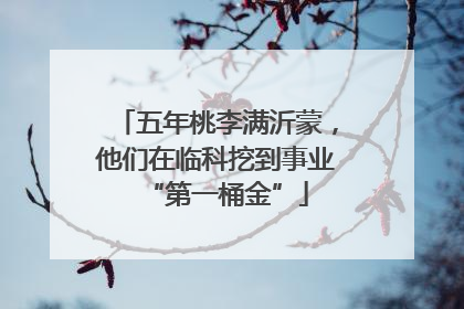 五年桃李满沂蒙，他们在临科挖到事业“第一桶金”