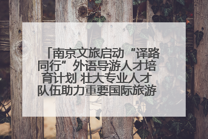 南京文旅启动“译路同行”外语导游人才培育计划 壮大专业人才队伍助力重要国际旅游目的地建设