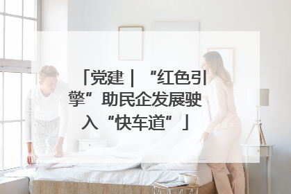 党建｜“红色引擎”助民企发展驶入“快车道”