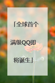 全球首个满级QQ即将诞生