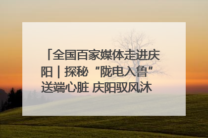 全国百家媒体走进庆阳｜探秘“陇电入鲁”送端心脏 庆阳驭风沐光点亮齐鲁万家