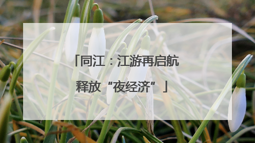 同江：江游再启航 释放“夜经济”