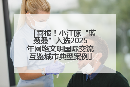 喜报！小江豚“蓝叒叒”入选2025年网络文明国际交流互鉴城市典型案例