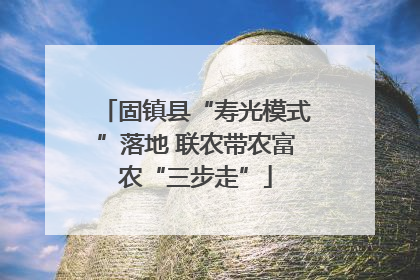 固镇县“寿光模式”落地 联农带农富农“三步走”