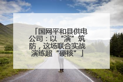 国网平和县供电公司：以“演”筑防，这场联合实战演练超“硬核”