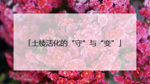 土楼活化的“守”与“变”