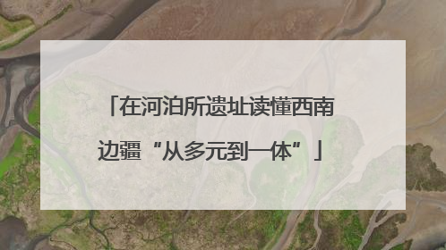 在河泊所遗址读懂西南边疆“从多元到一体”