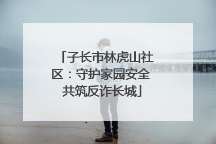 子长市林虎山社区：守护家园安全 共筑反诈长城