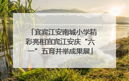 宜宾江安南城小学精彩亮相宜宾江安庆“六一”五育并举成果展