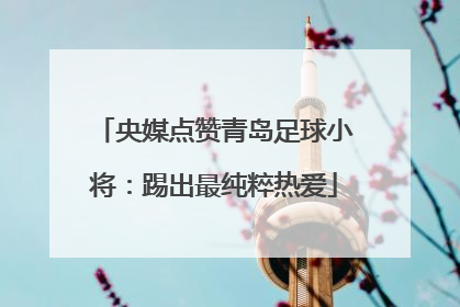 央媒点赞青岛足球小将：踢出最纯粹热爱