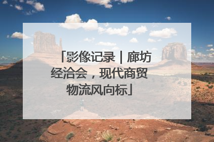影像记录｜廊坊经洽会，现代商贸物流风向标
