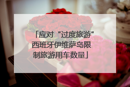 应对“过度旅游” 西班牙伊维萨岛限制旅游用车数量