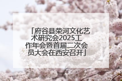 府谷县荣河文化艺术研究会2025工作年会暨首届二次会员大会在西安召开