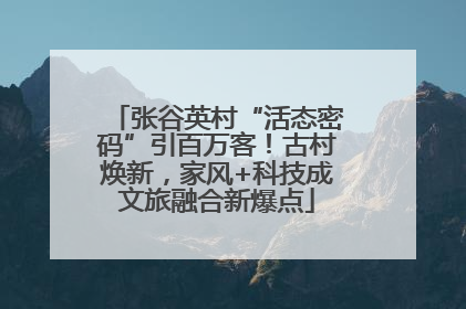 张谷英村“活态密码”引百万客！古村焕新，家风+科技成文旅融合新爆点