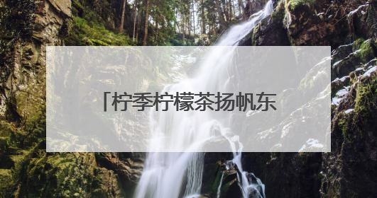柠季柠檬茶扬帆东南亚！首站进驻新加坡、马来西亚