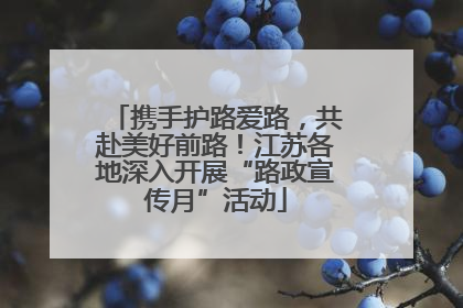 携手护路爱路，共赴美好前路！江苏各地深入开展“路政宣传月”活动