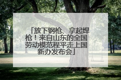 放下钢枪、拿起焊枪！来自山东的全国劳动模范程平走上国新办发布会
