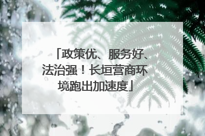 政策优、服务好、法治强！长垣营商环境跑出加速度