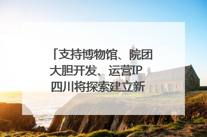 支持博物馆、院团大胆开发、运营IP 四川将探索建立新的收入分配激励机制｜新闻发布最前线