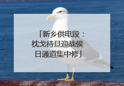 新乡供电段：枕戈待旦迎战侯日通道集中修