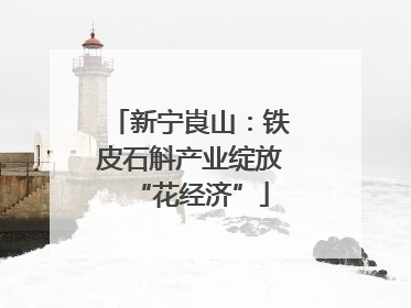 新宁崀山：铁皮石斛产业绽放“花经济”