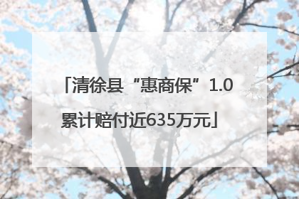 清徐县“惠商保”1.0累计赔付近635万元