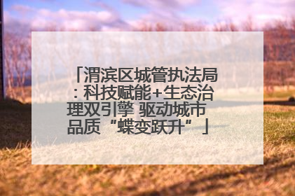 渭滨区城管执法局：科技赋能+生态治理双引擎 驱动城市品质“蝶变跃升”