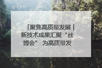 聚焦高质量发展｜新技术成果汇聚“丝博会” 为高质量发展注入新动能