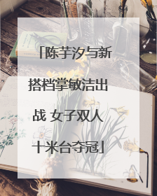 陈芋汐与新搭档掌敏洁出战 女子双人十米台夺冠