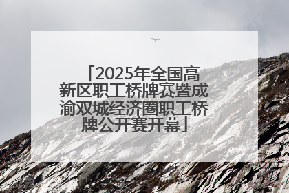 2025年全国高新区职工桥牌赛暨成渝双城经济圈职工桥牌公开赛开幕