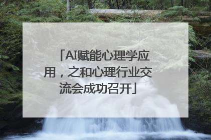 AI赋能心理学应用，之和心理行业交流会成功召开